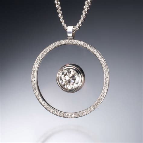 cartier floating diamond necklace